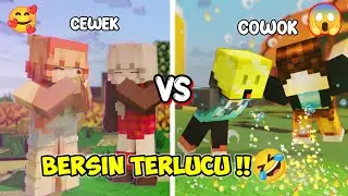 KOCAK!🤣 ADU SAKTI Cowok VS Cewek Saat BERSIN!😂