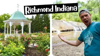 Ep. 4: Richmond Indiana | Exploring many HISTORICAL SITES of America + an Indiana Waterfall!