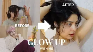 My *EXTREME ✨GLOW UP✨ at home ! Skincare + Haircare + Bodycare \\ Perfect SELF CARE DAY