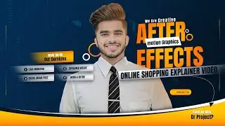 Online Shopping Exaplainer Video | Motion Graphics in After effects