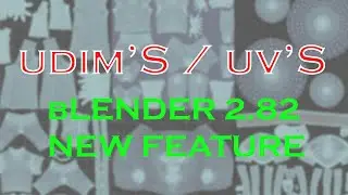 How to use UDIM's in Blender (NEW FEATURE!!!)