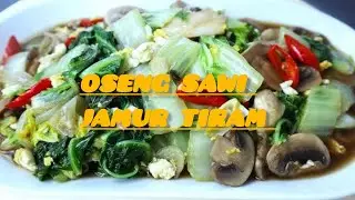 Oseng Sawi Jamur Tiram