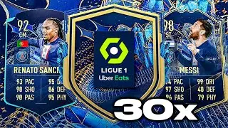 30x LIGUE 1 TOTS PACKS & 2x LEVEL 30 PLAYER REWARDS! 