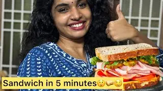 Sandwich in just 5 minutes🤤😱| Neerutty