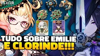 GUIA DA CLORINDE, VALE A PENA PEGAR EMILIE, ANÁLISE DE CONTA E MUITO MAIS - #genshinimpact