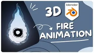 Fire Spirit Orb | 3D Blender Art Breakdown #4