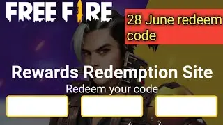 28 June redeem code on free fire | redeem code free fire today | redeem code
