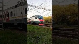 Электропоезд ЭП2Д-0162 #barsikmyr #подпишись #рек #жд #ржд #поезд #мцд