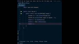 Program to calculate cosine of a given angle(degrees) in java | #Java