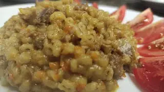 Перловая каша со свининой