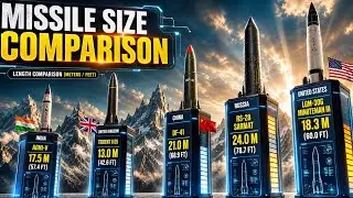 World’s Most Powerful Missiles 🚀 | Size Comparison (2026)