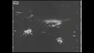 Nachtangriff 13./14.Februar 1945 von Avro-Lancaster-Bombern des RAAF-Geschwaders 463 auf Dresden
