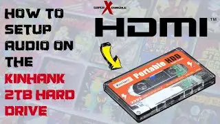 HOW TO SET UP AUDIO ON THE KINHANK 2TB HARD DRIVE (2024)