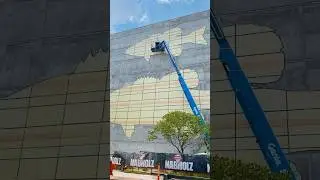 Nueva Pieza De Arte Enfrente De La Oficina🔥#Arte #Bentonville #Arkansas