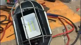 Ремонт и переделка автомобильной переноски под LED.