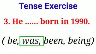 Tense Exercise । mix tense exercise।