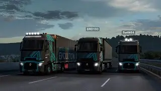МОДЫ В РЕЖИМЕ КОНВОЙ В ETS-2 И ATS
