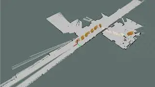 2D LiDAR map + depth point cloud (with dummy depth)
