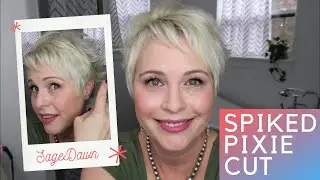 I Spiked my Pixie Cut!