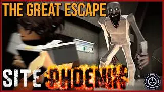 THE GREAT ESCAPE!!! - ROBLOX | S.C.P.F Site Phoenix | 