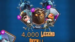 Best Lava Hound Deck!! 4,000 Cup Range!