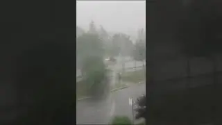 Such heavy rain! #shorts