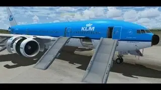 Captain Sim 777 Model Details - FSX Gameplay HD