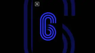 How to create Line Number 6 in Adobe illustrator