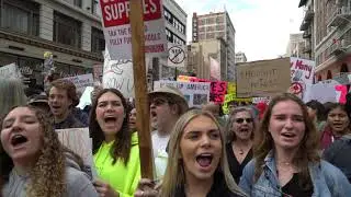 March For Our Lives Walk Out 4-20-18 Los Angeles  on 19th Anniversary of Columbine School Shooting