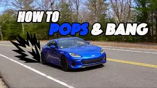 HOW TO DO POPS & BANG IN 2022 BRZ | + SOME CANYON RUN