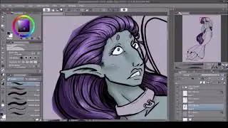 Gladiator Mermaid 【SPEEDPAINT】 #arsaadeepseaadventure