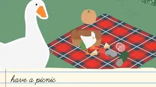 have a picnic [ Untitled Goose Game FAST Walktrough ]