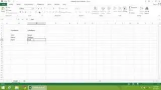 Excel  2013 Tutorial - How to Join Text Strings