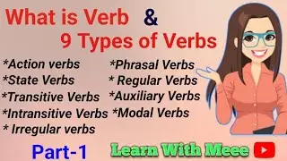 What is Verbs and it's types | 9 Types of verbs in Tamil | Verbs | Grammar | Part-1
