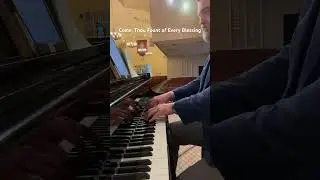 Come, Thou Fount of Every Blessing. Moderate easy piano solo.  www.houseofelmusic.com