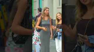 Russian beautiful girls, summer in Moscow, Russia, 