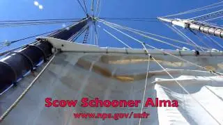 BAADS on Scow Schooner Alma