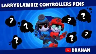 Larry&Lawrie Controllers Pins - Timelapse #brawlstars
