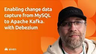 Enabling change data capture from MySQL to Apache Kafka® with Debezium