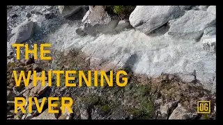 The whitening river (Val Lavirun, Graubünden, Schweiz)