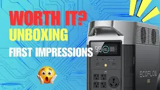 Goodbye Gas! Unboxing the EcoFlow Electric Generator That Will Change Everything 💡⚡