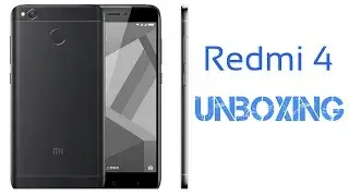 Xiaomi Redmi 4 Quick Unboxing & Overview (India Unit)