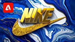 How to apply Ai Material Effects on any Logo | Adobe Firefly 2024