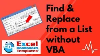 Find And Replace from a List of Multiple Emails in Excel without VBA