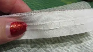 Как пришить шторную ленту . Мастер класс!