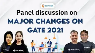 GATE 2021 | What are the Changes Introduced For Gate 2020-21 | Panel Discussion