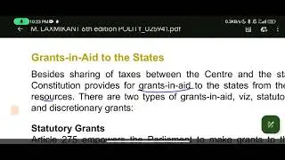 Centre State Relations (2/2)