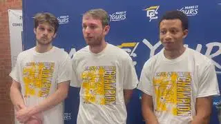 King University men's volleyball post Conference Carolinas championship press conference
