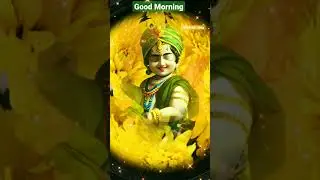 Jai Shri Krishna Good Morning Video, हाथ जोड़ विनती करूं #short