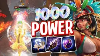 I Played IX Chel Mid but I Built 1,000 Power...